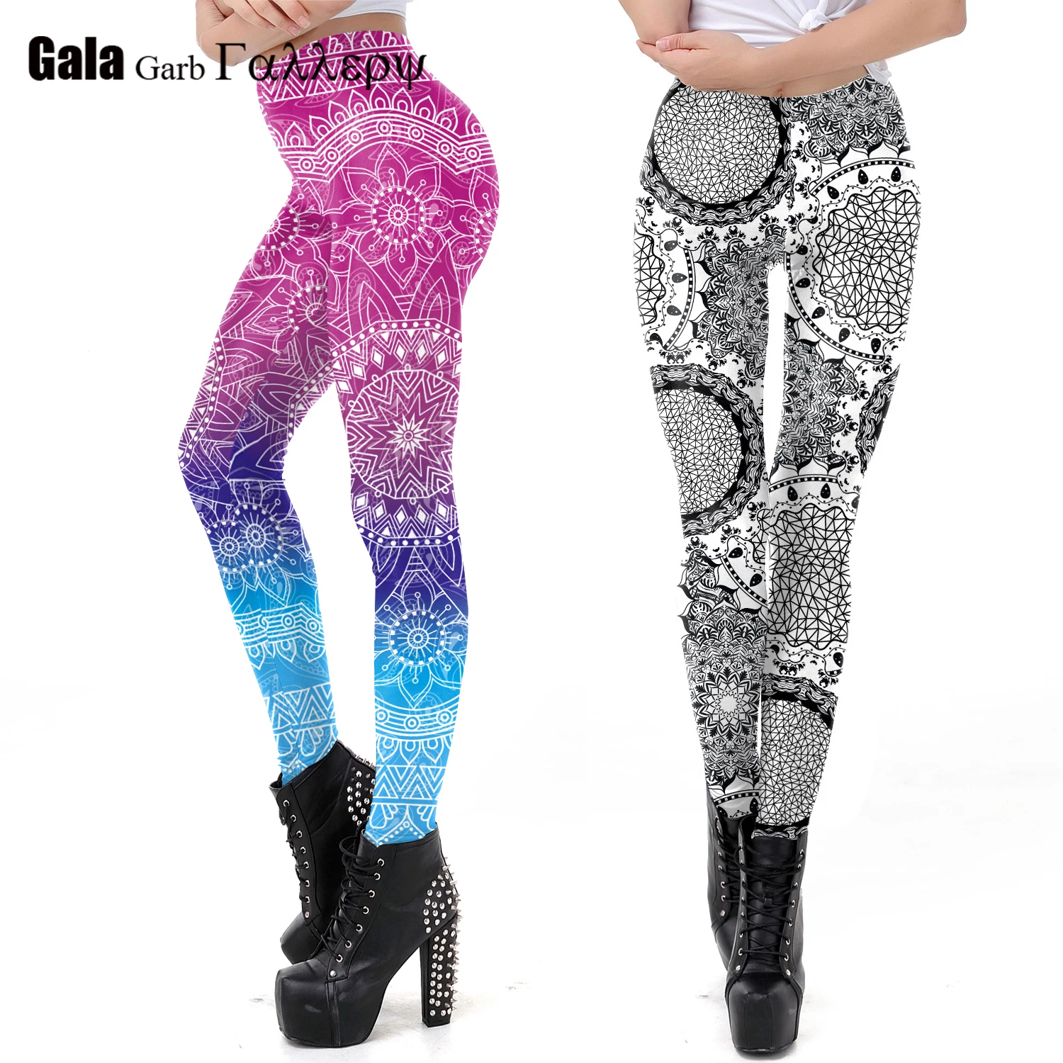 

Yoga Pants 2026 New Design Mandala Printing Women Leggings For Fitness Workout Legins High Waist Ankle -pants Outside Leggins