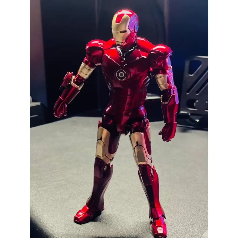 Iron Man Action Figures Mk Series Marvel Genuine Avengers Eyes Chest Illuminated Articular Mobility Includes Accessories So Cool