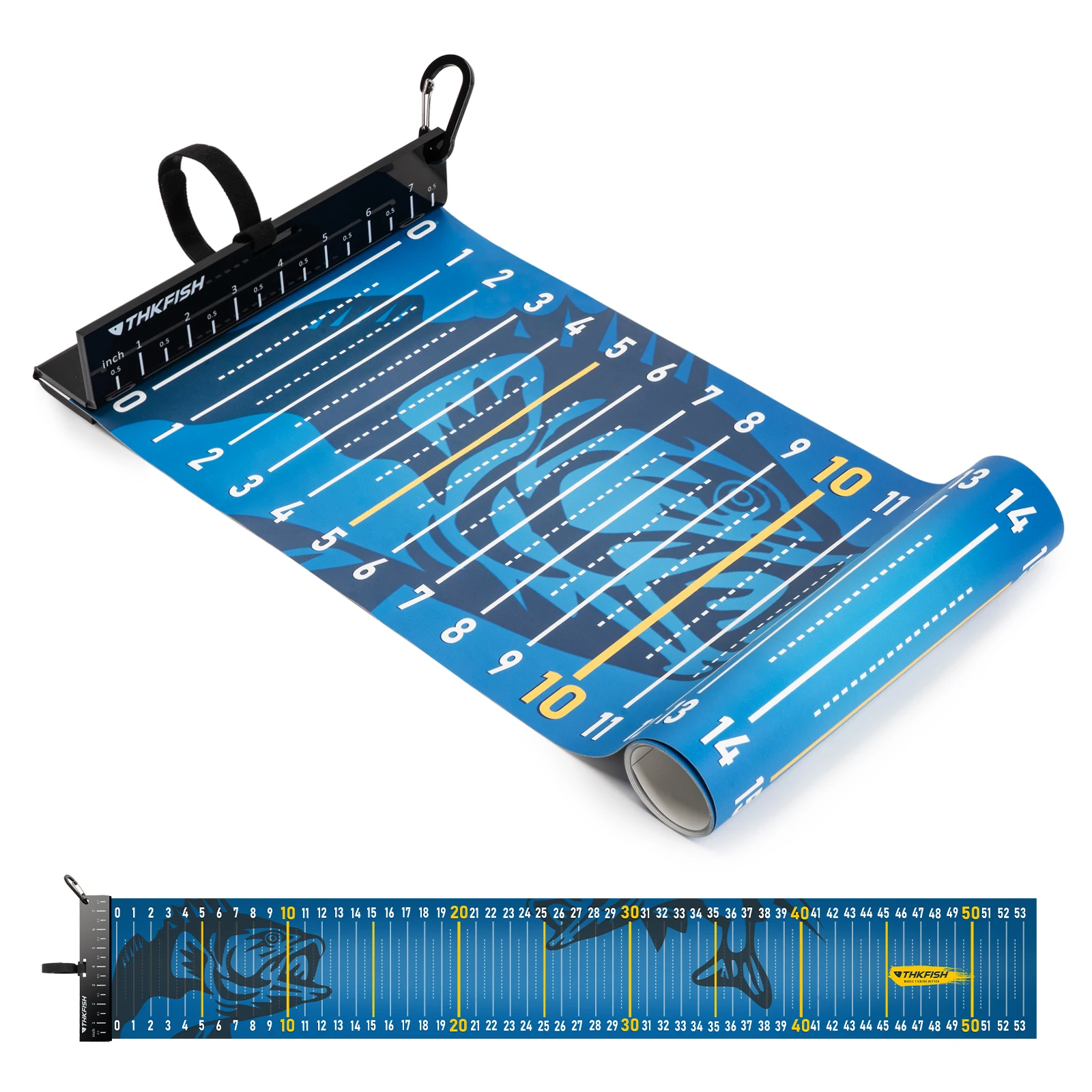 

Рулетка для измерения рыбы 135 см/53 дюйма, водонепроницаемая, складная, из ПВХ, наклейка-рулетка для рыбалки, рыболовные аксессуары, снасти, инструменты