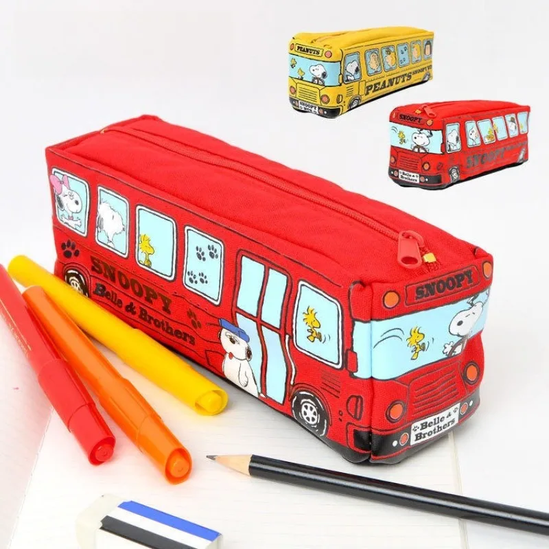 

Anime Cartoon Snoopyed Pencil Pouch Kids Kawaii Pencil Bag Children Cute Pencil Case Child School Supplies Birthday Gifts Toys