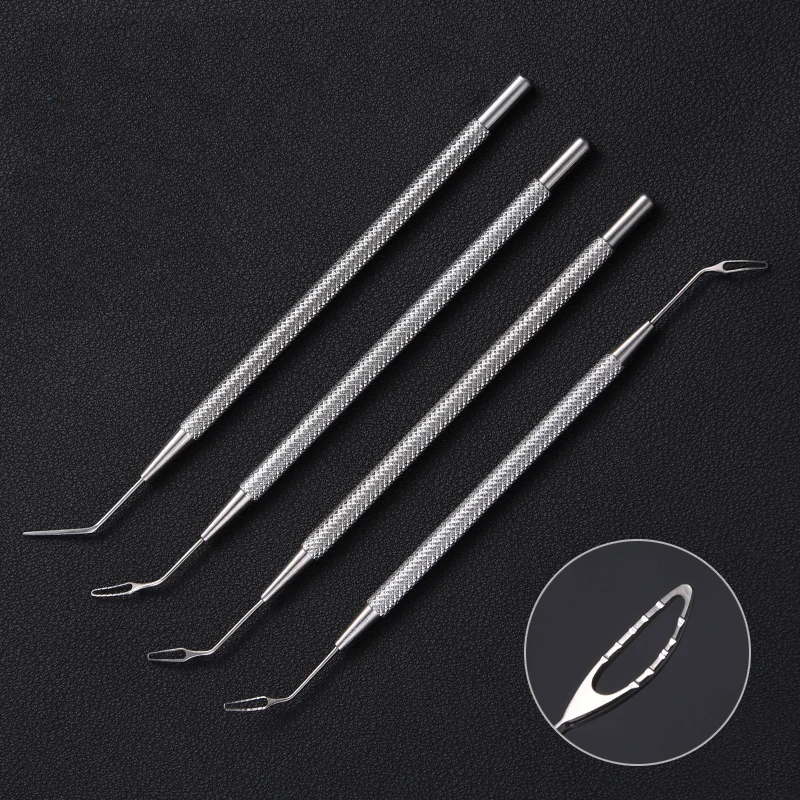 Ophthalmic microinstruments crystal core crusher plate core crusher knife double head left and right small incision stainless st