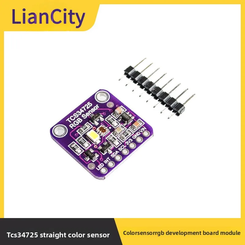 

RGB Color Recognition Sensor Module | TCS34725 Development Board for DIY Electronics