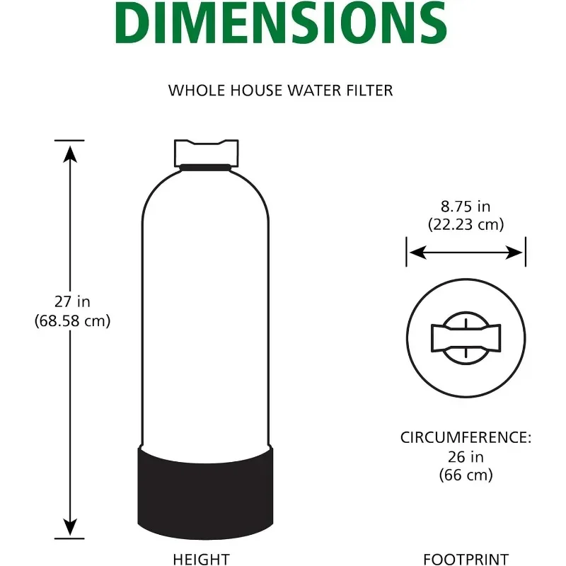 Popular. نظام إزالة الترسبات الخالي من الملح للمنزل بالكامل - يعمل مع مرشحات مياه المدينة والآبار - 600,000 جرام - بديل منقي المياه #3
