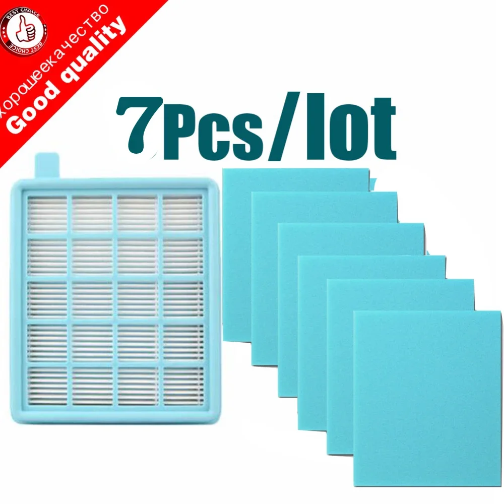 7pcs/lot Filter Mesh HEPA FILTER BUFFALO-MISTRAL for Philips Vacuum Cleaner  FC9521 FC9522 FC9523 FC9524 FC9525 FC8470  FC9520