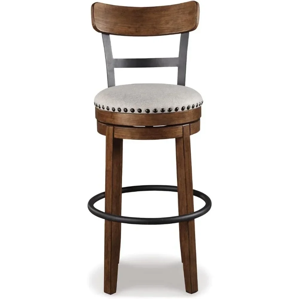 Valebauer-Farmhouse Pub Altura Barstool, Brown, 30 em