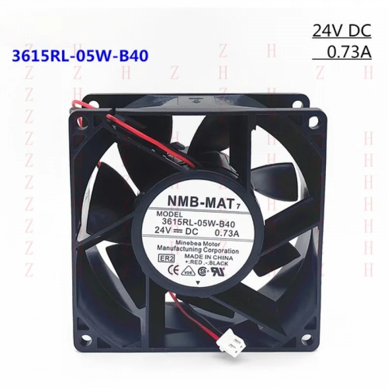 

XXZ для NMB 3615RL-05W-B40 9038 9 см 24 В 0,73 А двойной шариковый инверторный вентилятор