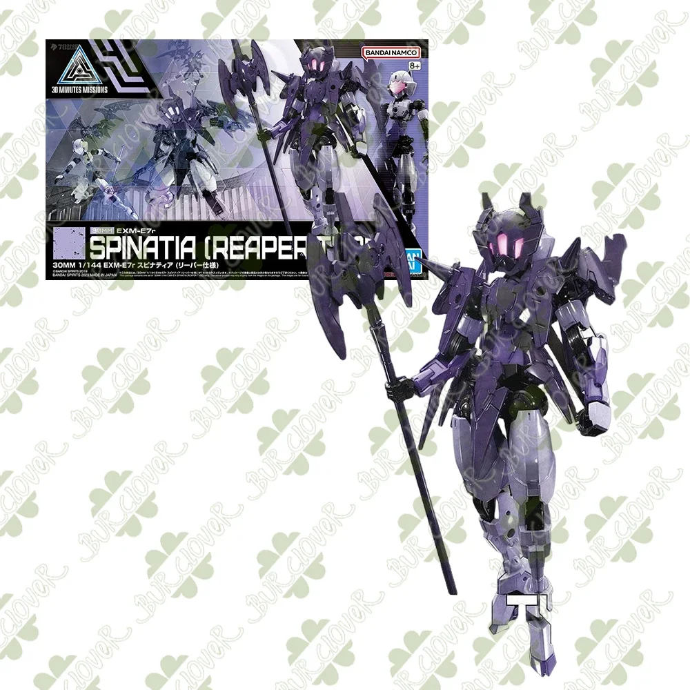 

30MM Series Spinatio Spinatia Acerby Anime Action Figure Original BANDAI Assembly Model Toys Collectible Model