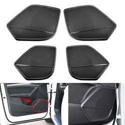 Car Front Rear Door Sides Audio Speaker Trim Horn Panel Cover For Audi Q5 2018 2019 2020 2021 2022