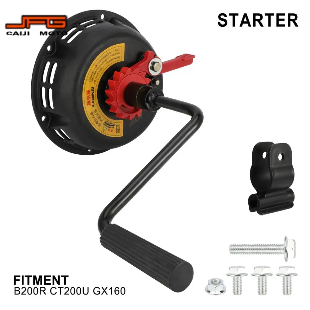 Motorcycle Gasoline engine starter For COLEMAN B200R For COLEMAN CT200U For HONDA GX160 Electric Dirt Bike