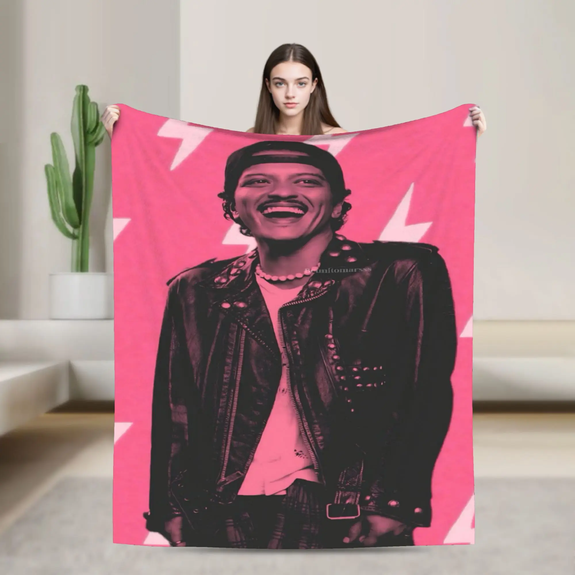 BrunoS Mars The Romantic Tour  Accessories Blankets Super Soft Fleece  Throw Blankets Relax Bedding Throws