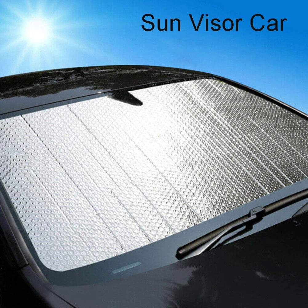 Reflective Sun Visor Car Front Windshield Sunshade Foldable Heat Insulation UV Blocking Car Universal  Accessory Sun Shield