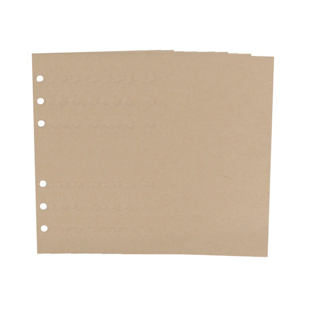 320Sheets Replacement Journal Refill A6 Blank Paper Loose Leaf Heavy Wear-resistant Spiral Bound Notebook