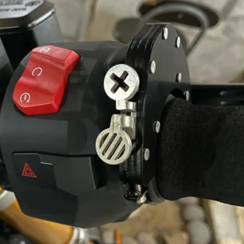 

Cruise Control Motorcycle Throttle Lock Assist Handlebar For FANTIC CABALLERO FLAT TRACK 125 TRACK 250 500 RALLY/SCRAMBLER 500