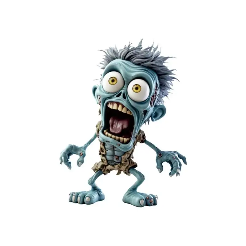 

31BC Surprised Expression Car Sticker Easy Application & Removal Waterproof Surprised Face Car Decal for youthful