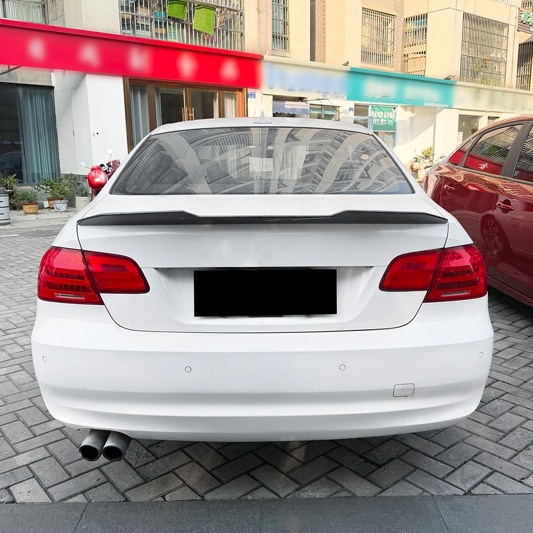 Rear Spoiler Wing For BMW 3 Series Coupe E92 2006-2013 PSM Style ABS Rear Trunk Spoiler Lip Tail Wing Rear Trunk Lid view 5