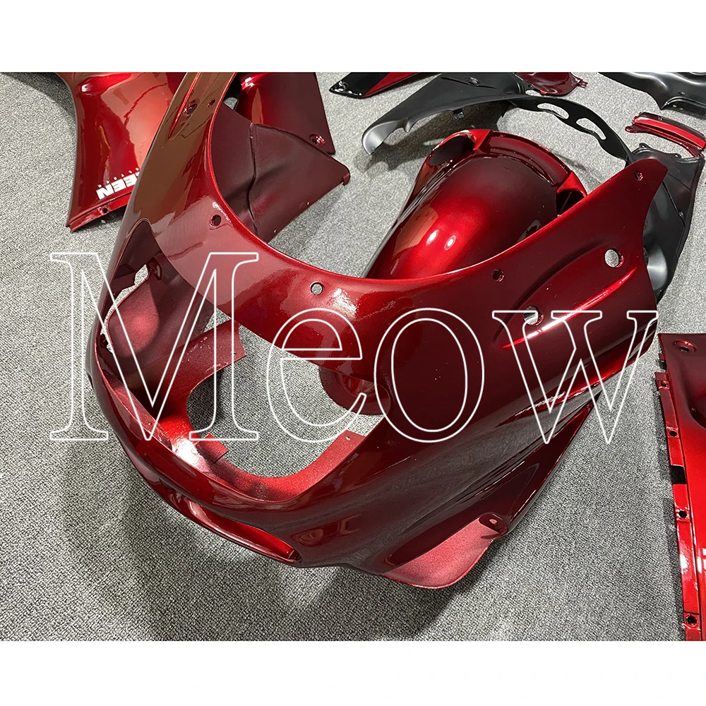 Motorcycle Fairing Set Body Kit Plastic For KAWASAKI ZZR1100 ZZR 1100D 1993 1994 1995 1996 1997-2002 Accessories Full Bodywork