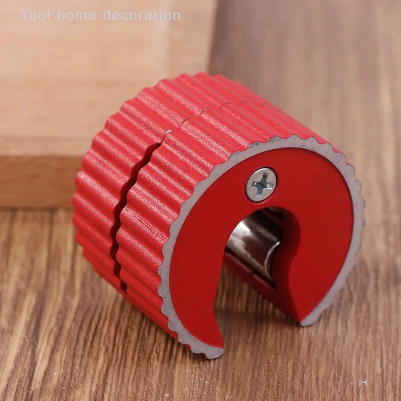 Reliable Aluminum Alloy Body Round Tube Cutter; Self-Locking Mini Tool for Copper, Aluminum, PVC Tubes.