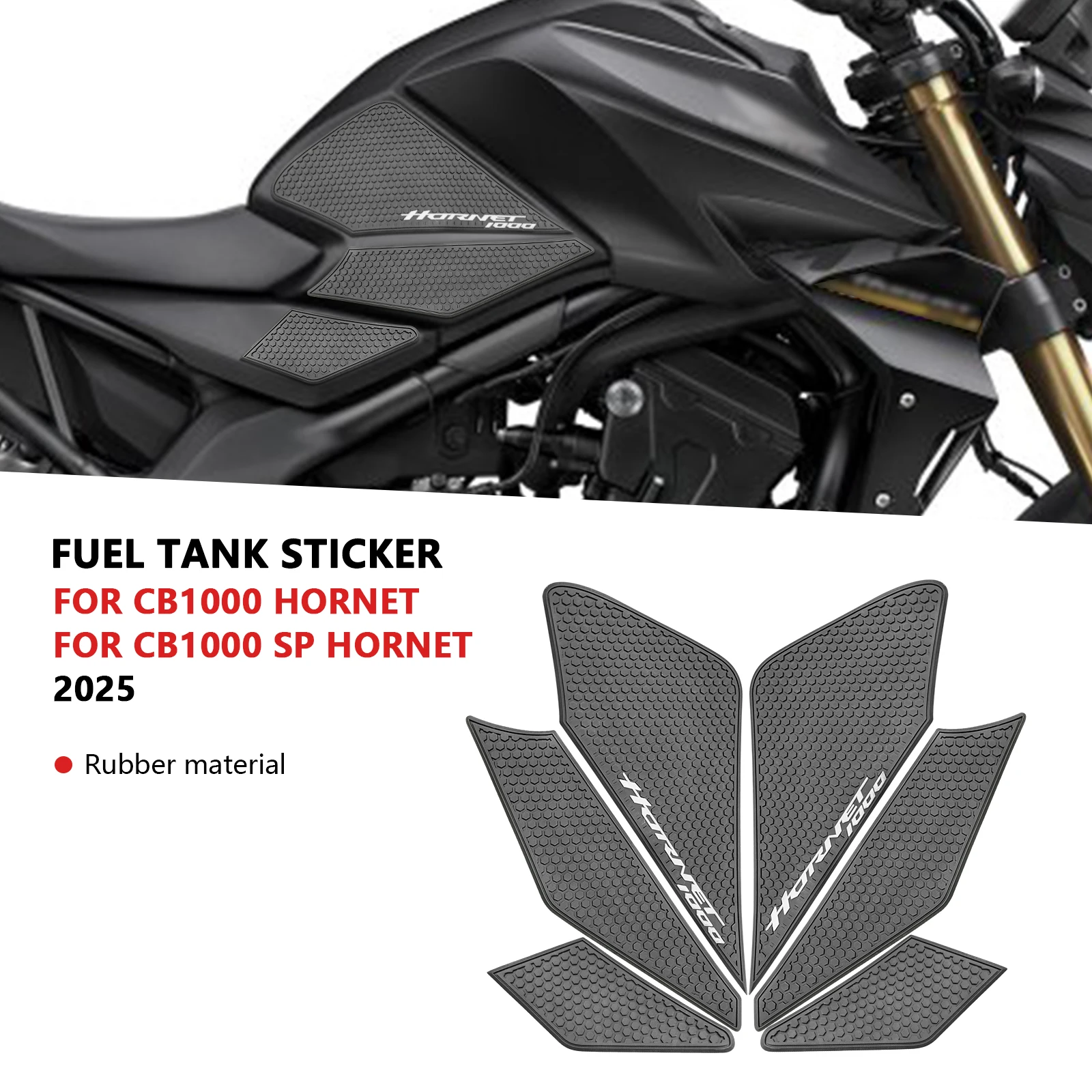 

For CB1000 CB 1000 SP Hornet 2025 New Accessories Fuel Tank Stickers Motorcycle Fuel Tank Pads Fuel Tank Traction Pads