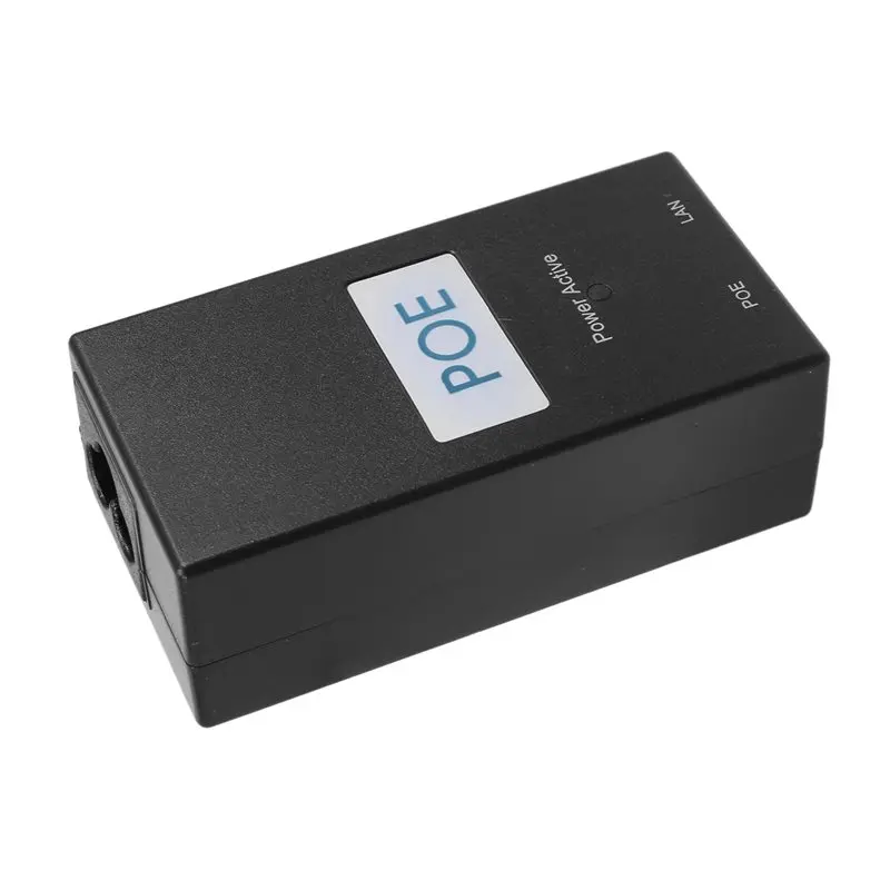 【Preis-DROP!】5X 24V 0,5A Desktop POE Power Injector Ethernet Adapter Überwachung CCTV für IP Kamera Netzteil