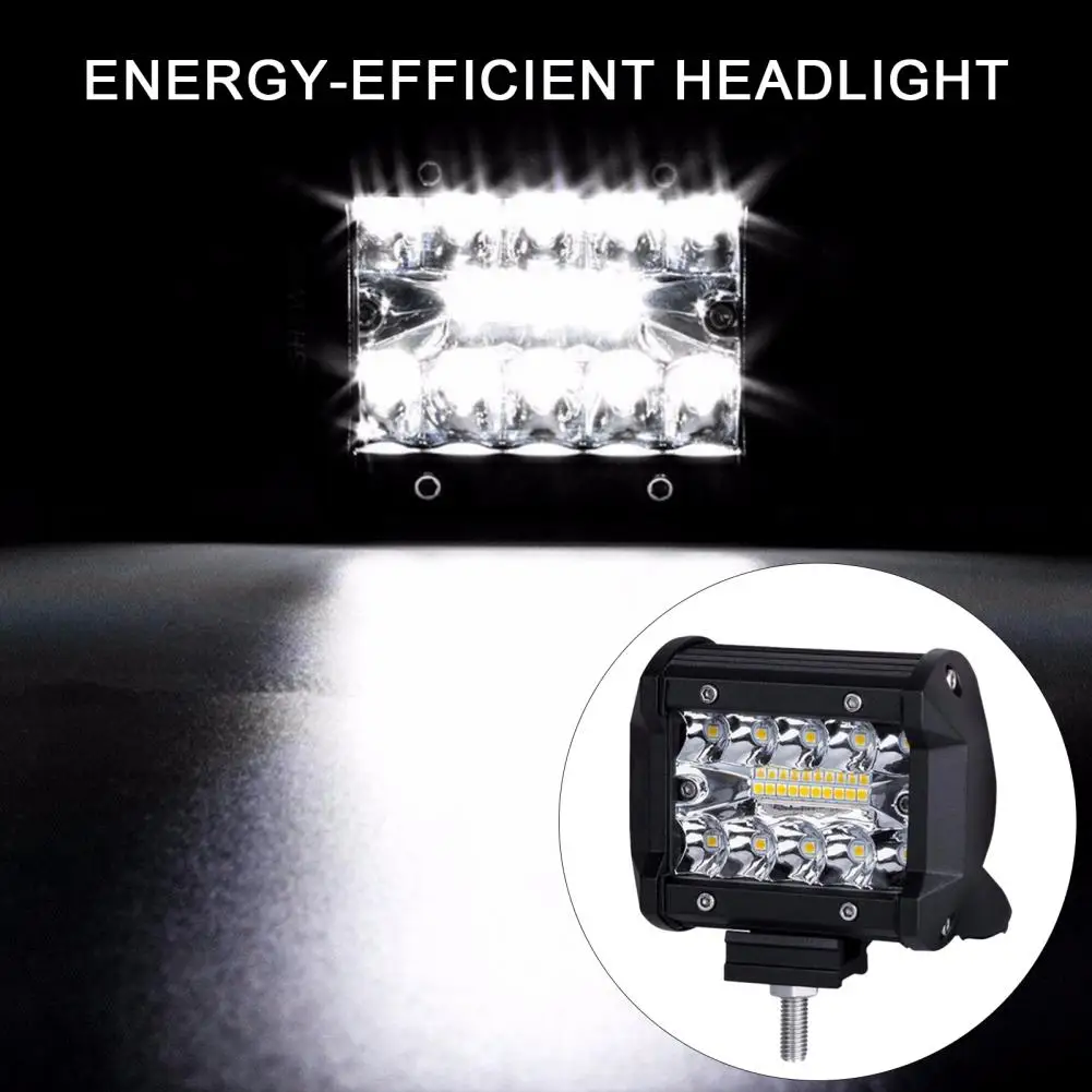 

Car Headlight Super Bright Led Car Spotlights with Flood Beam Low-power Consumption Ip67 Waterproof Auto Headlight Accessories