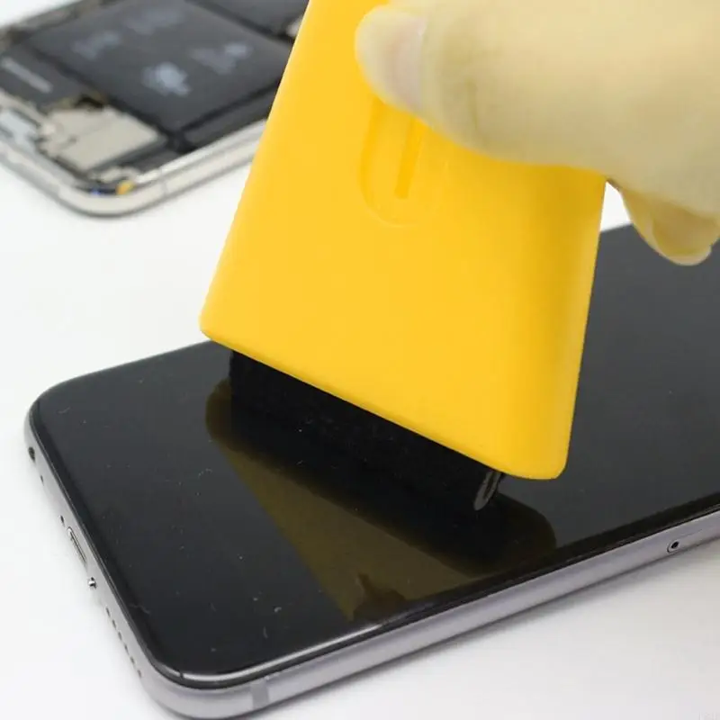 F92F جهاز تنظيف شاشة لوحة مفاتيح الكمبيوتر المحمول، فرشاة تنظيف إلكترونية، أداة رأس مزدوجة