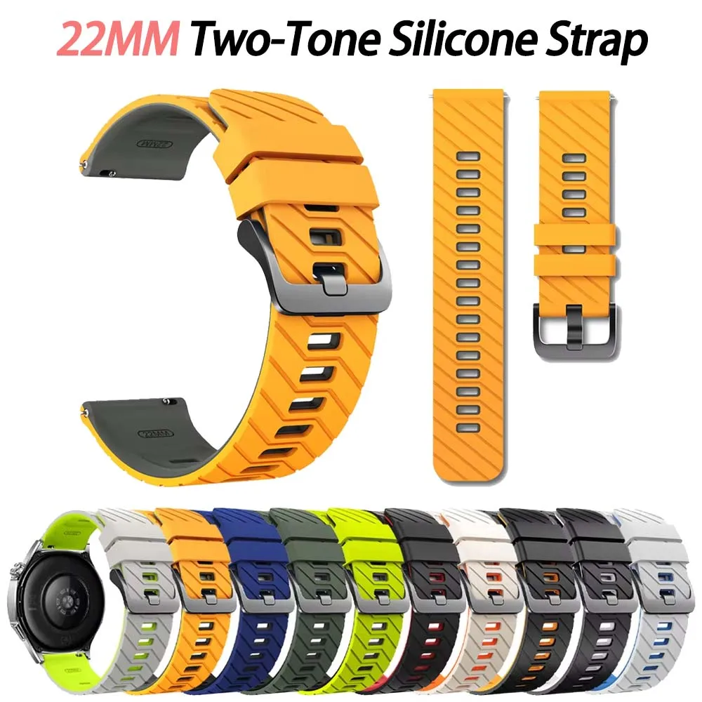 Pulseira de Silicone para Xiaomi Watch 2 Pro, Mi Watch S3 Color 2, S1 Active Pro, S2 42 46mm, Acessório para Smartwatch