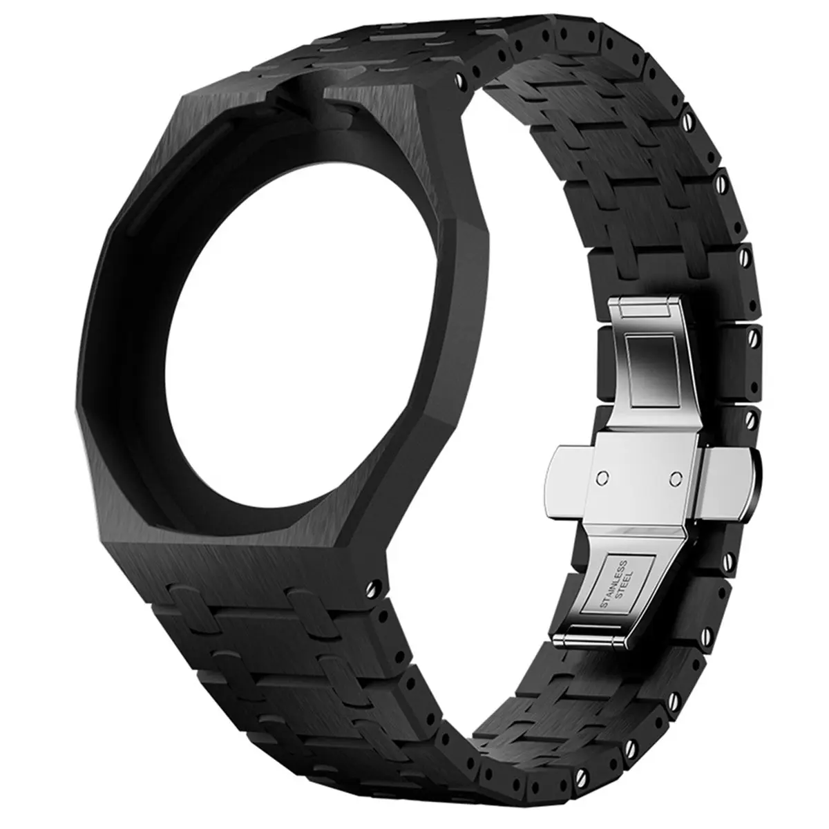 Ceramic Modification Kit for X AP Royal for Biomaterials Bioceramic Strap Pocket Changer to Wristwatch Black