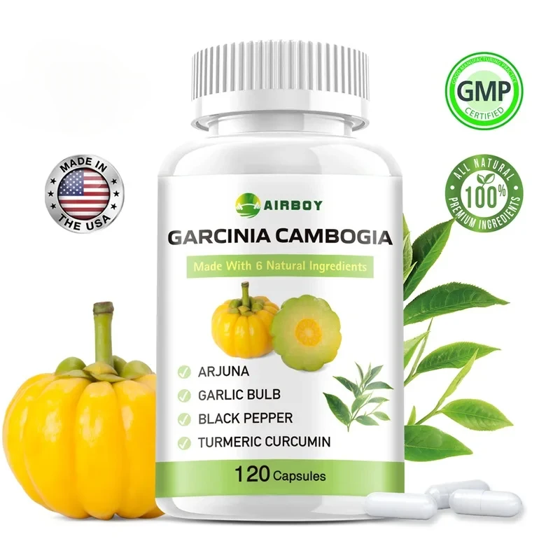 

Garcinia Cambogia Capsules - Fat Burning, Weight Management, Appetite Suppression, Metabolism Boosting