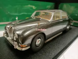 Cult 1:18 For Jaguar Luxury Classic Sedan Model S-Type Sedan 1965 Gray