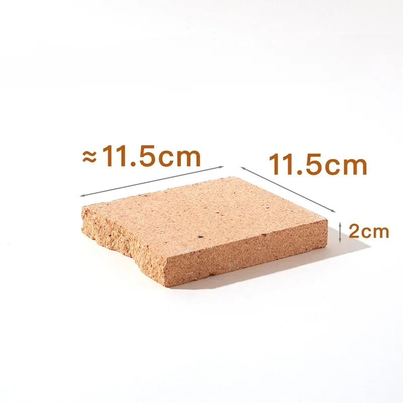 Muscle Brick Stone Photography Props Stone Shooting Cosmetics Jewelry Decoration Irregular Geometry Shooting Props