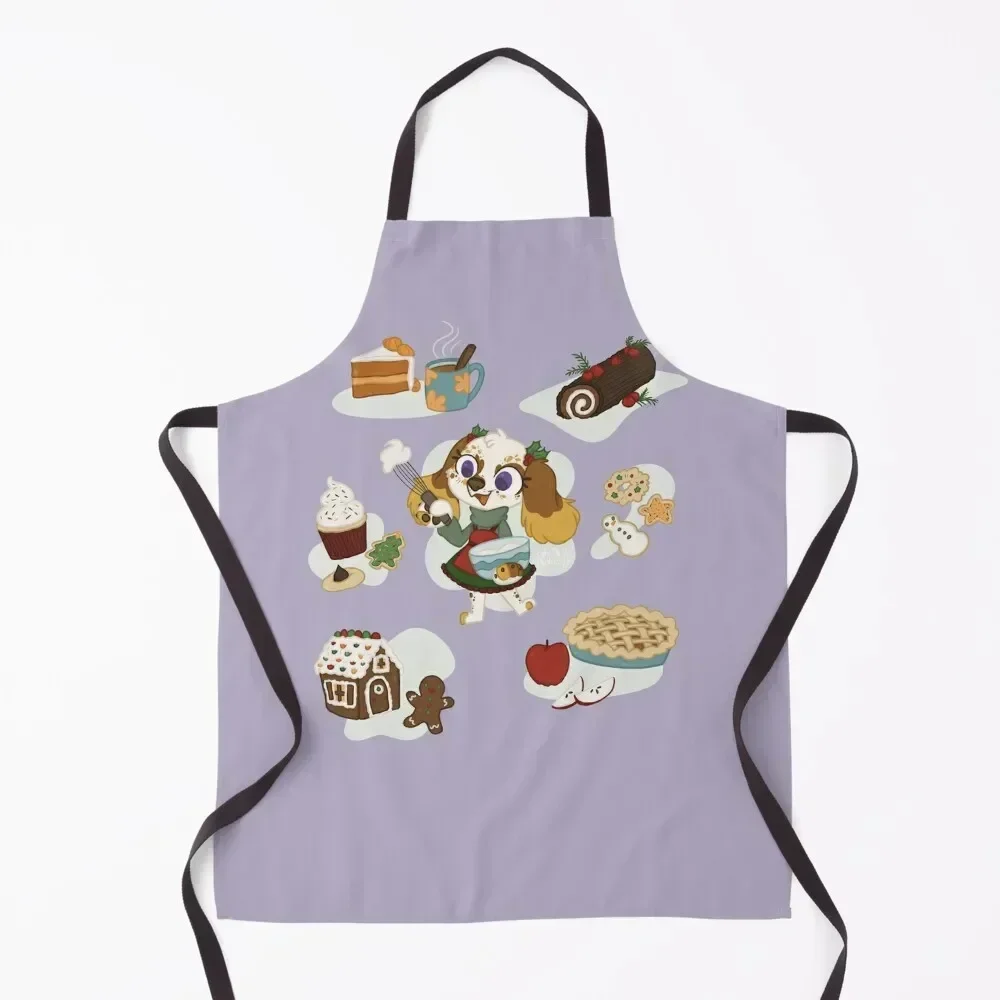 

Buttercup Holiday Treats in Lavender Apron Kitchen And Household Goods Kitchen Items For Home Custom Kitchen For Women Apron