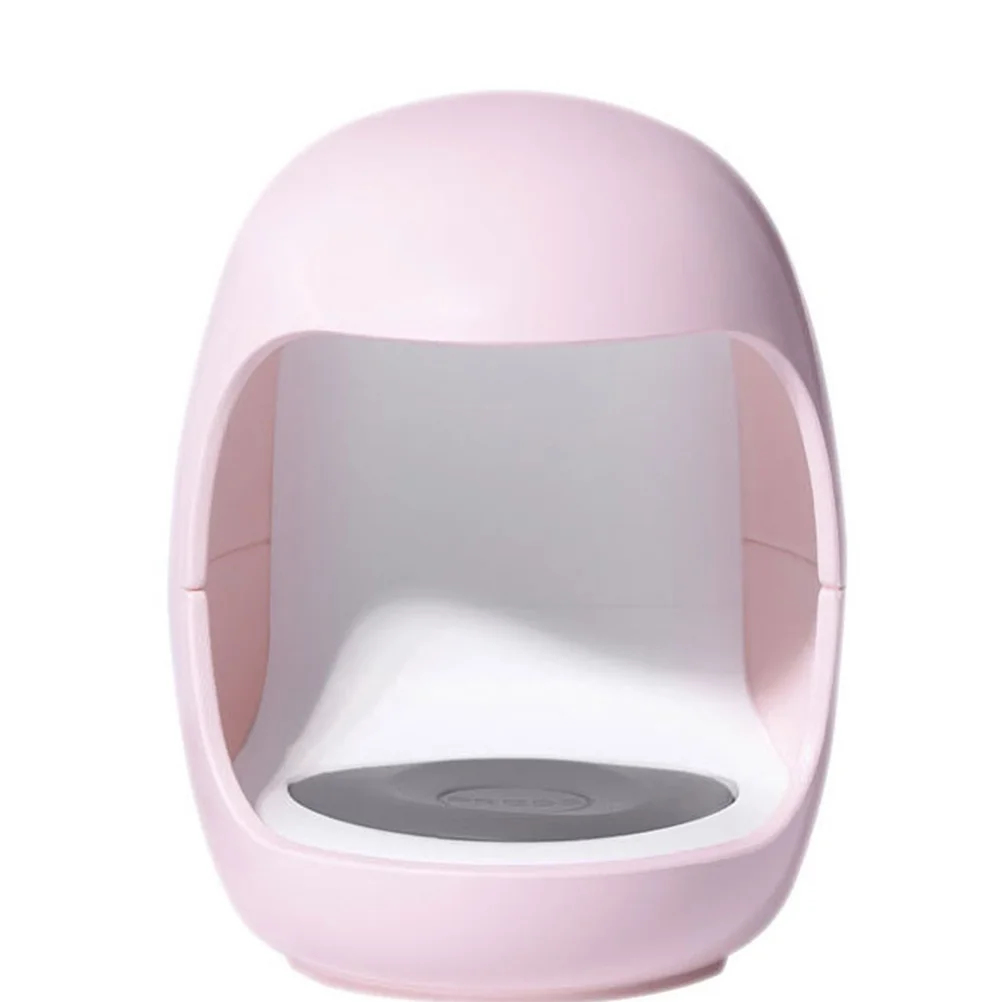 เครื่องอบเล็บพกพา สีชมพู ขนาดเล็ก ใช้ไฟ LED แบบ USB สำหรับอบเจลยูวี ใช้ในบ้าน