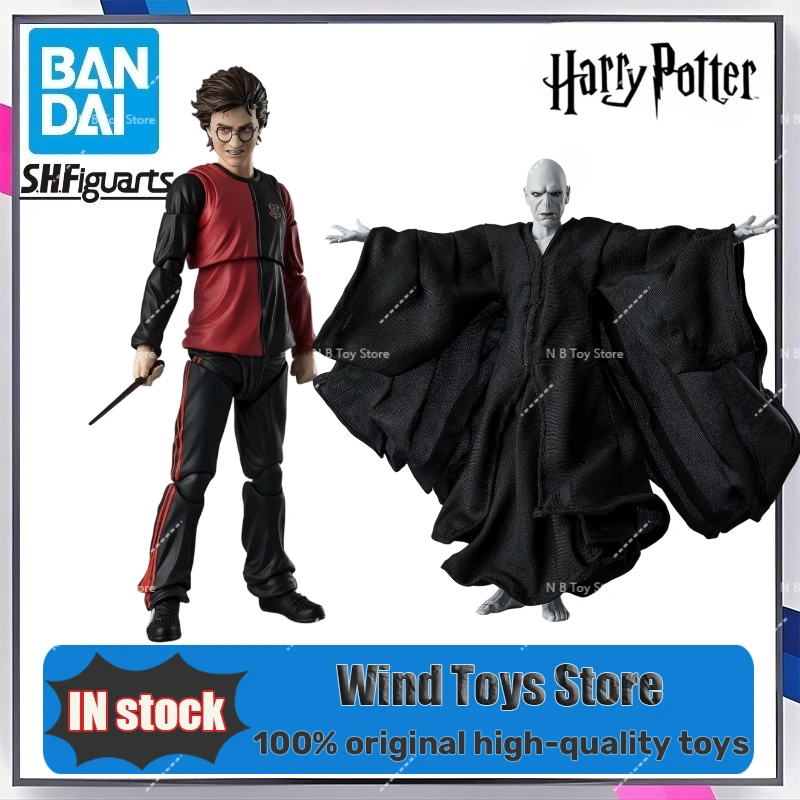 

Оригинальный Bandai Harry Potter and The Goblet of Fire S.H.Figuarts SHF Harry Potter SHF Lord Voldemort Фигурки Игрушки Подарки C