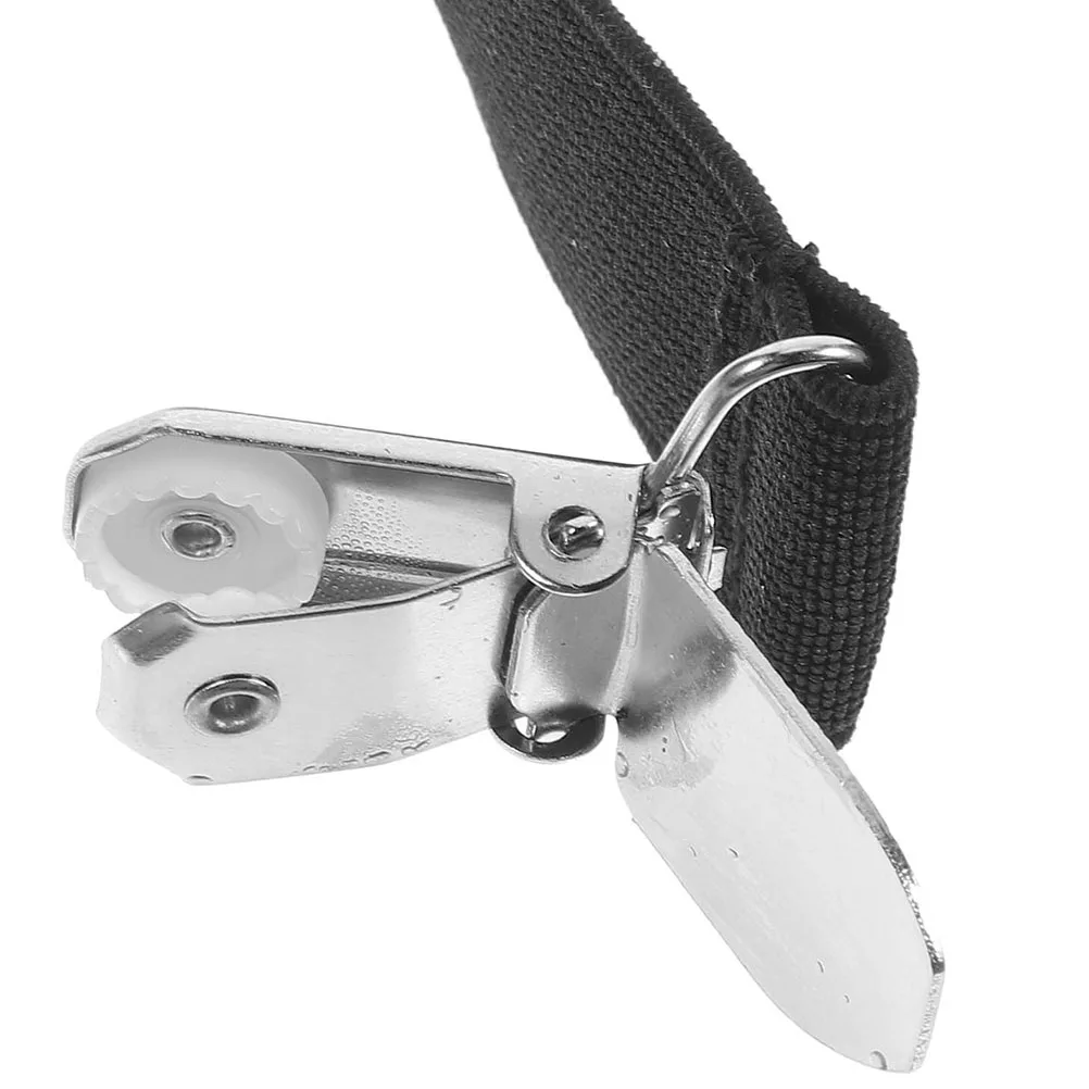 

2pcs Elastic Boot Clips Windproof Pant Holders For Motorcycle Cycling Outdoor Adjustable Unisex Metal Elastic Durable Pants