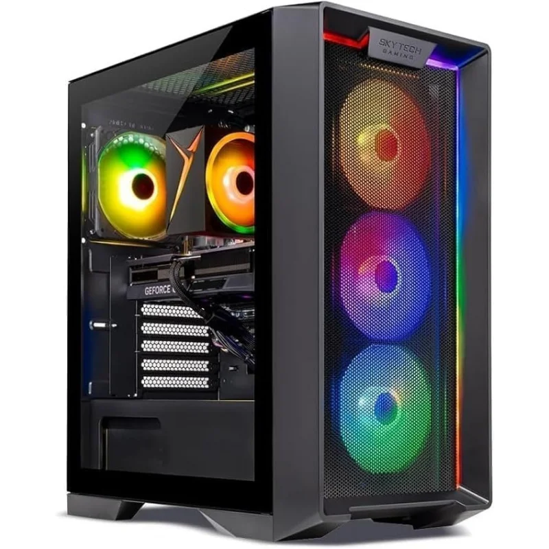 

Настольный компьютер для игровых ПК, i5 12400F, 2,5 ГГц (turbo Boost 4,4 ГГц), NVIDIA GTX 1650 4 ГБ GDDR6, SSD 500 ГБ, 16 ГБ DDR4 RAM 3200, 650 Вт, золото