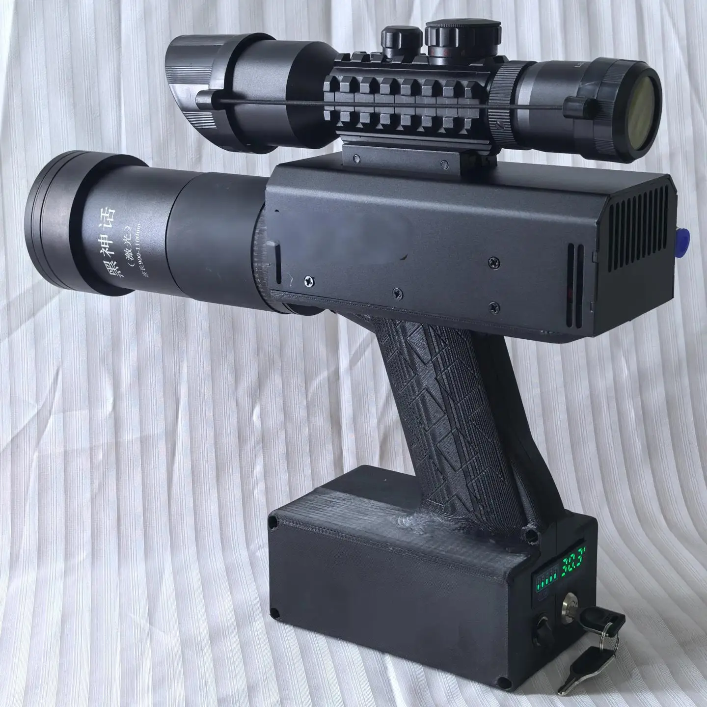 

260W Remote Fixed-Point Incineration Auxiliary Clearing Device Red Light Coaxial Laser Optical Power Electronic Machinery