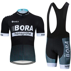 Cycling Clothes Jersey Men Set Summer Clothing Man Laser Cut UCI BORA Uniform Pants Bicycle Equipment Sportswear 2026 Pro Team