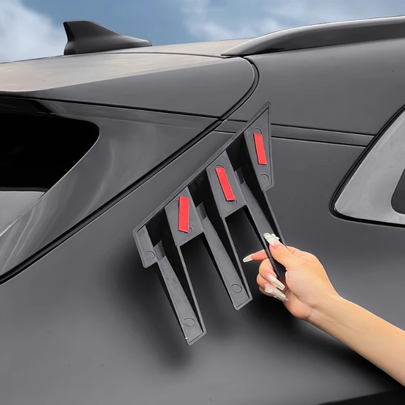 Per BYD Sealion 6 Seal U Song Plus DM-i 2023-2024 Car lunotto posteriore Wind Blade adesivo decorativo accessori esterni