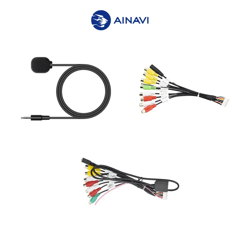 Ainavi Microphone For android car radio MIC RCA Cable