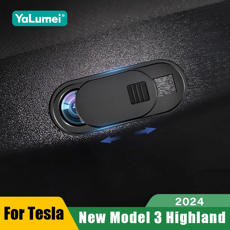 Für Tesla Neue Modell 3 Highland 2024 2025 Auto Innen Webcam Kamera Schutz Privatsphäre Abdeckung Zubehör