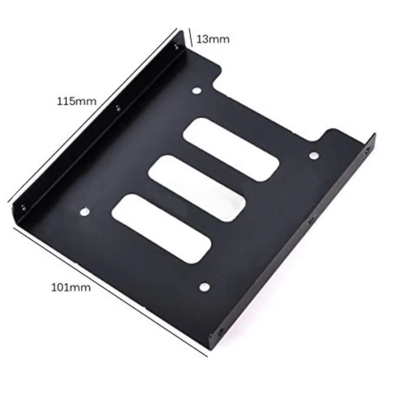 OULLX 2.5 inch SSD HDD naar 3.5 inch Metal Mounting Bracket Dock Adapter Harde Schijf Houder Voor PC Hard Drive behuizing