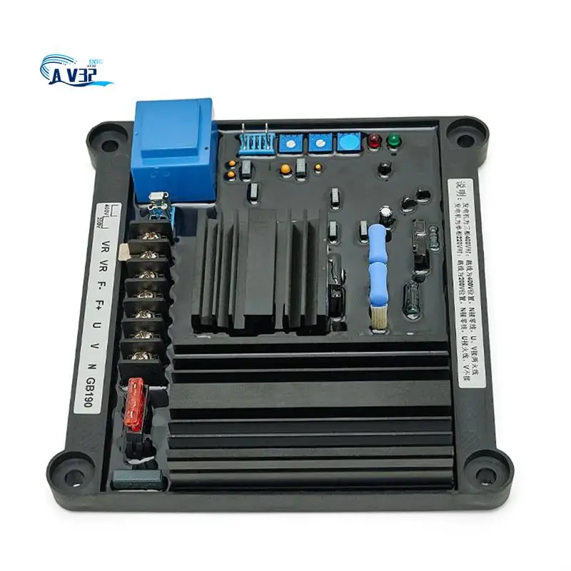 

AV32-GB190 Генератор щеток AVR Автоматический регулятор напряжения 20А Модуль стабилизатора возбуждения полной волны