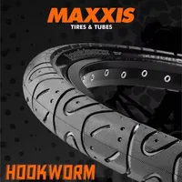 MAXXIS Hookworm 26x2,5 neumático de bicicleta BMX alambre perla cubierta neumático para Street Park vert Flatland 26 27,5 o 29 tamaños