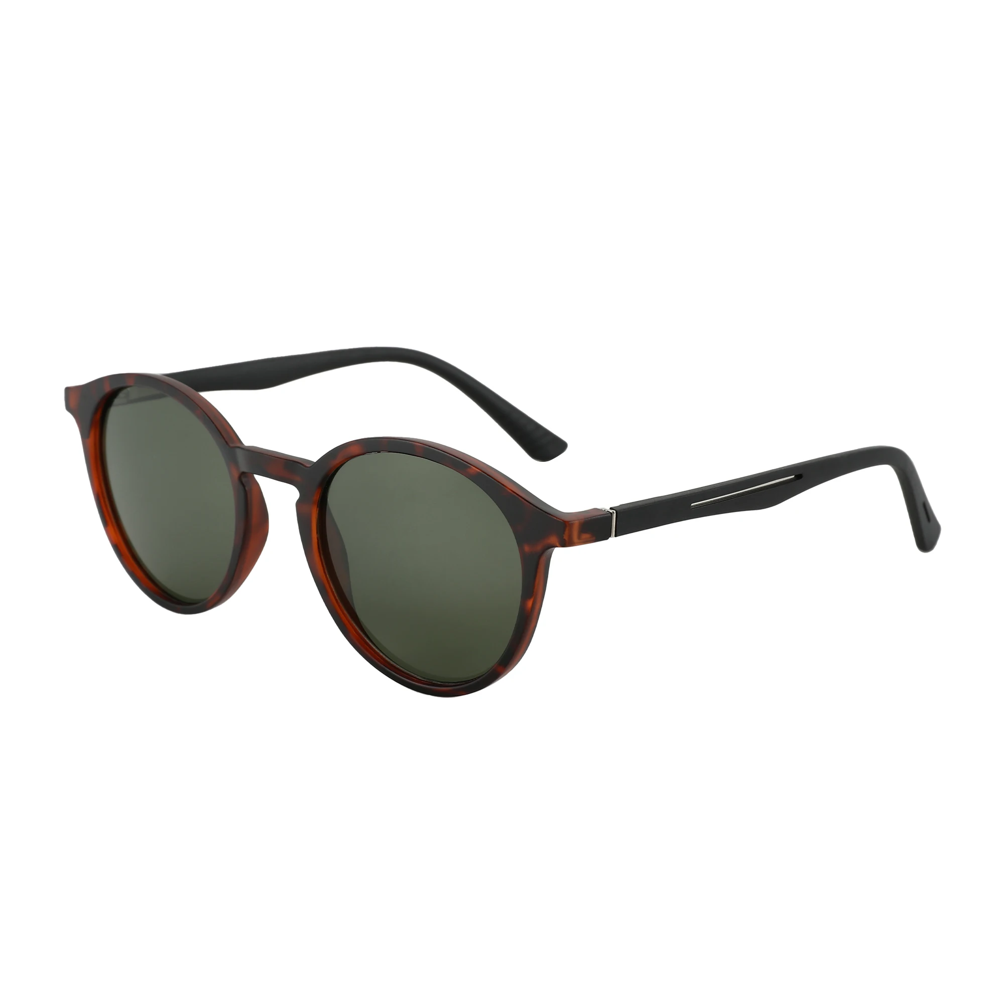 ZENOTTIC Retro polarisierte Sonnenbrille für Herren und Damen, Vintage-Stil, runder Rahmen, Gummibeine, Sonnenbrille, UV400-Schutzbrille – Detail 20