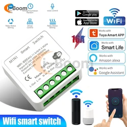 AC110V 220V Smart Switch WiFi Wireless Remote Control Mobile Application Control For Tuya Alexa Google Assistant Smart Home