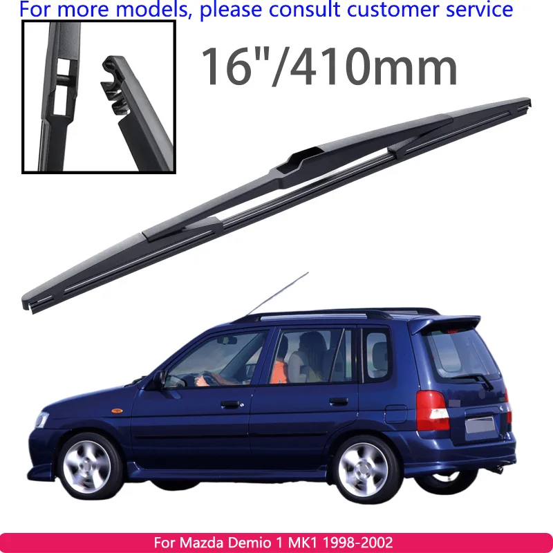 

For Mazda Demio 1 MK1 1998-2002 Car Accessories 16" Rear Windshield Windscreen Washer Wiper Blade