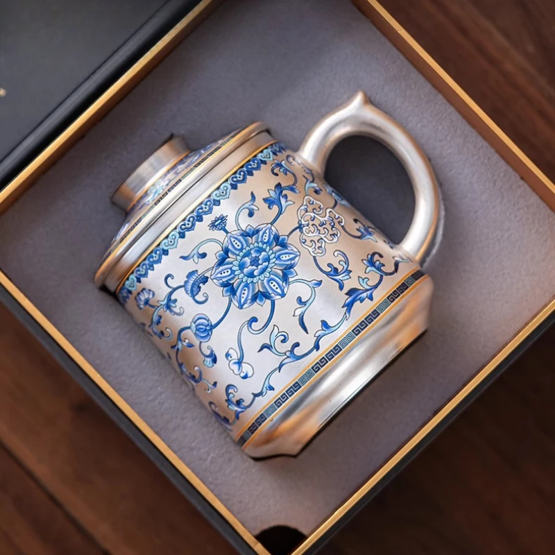 

Teacup tea separation cup high-end office high-value tea cup