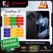 Version Global OnePlus 13 5G Smartphone Snapdragon 8 Elite 100W SUPERVOOC 4K Dolby Vision Pantalla de 6,82 pulgadas IP69 Camara de 50MP