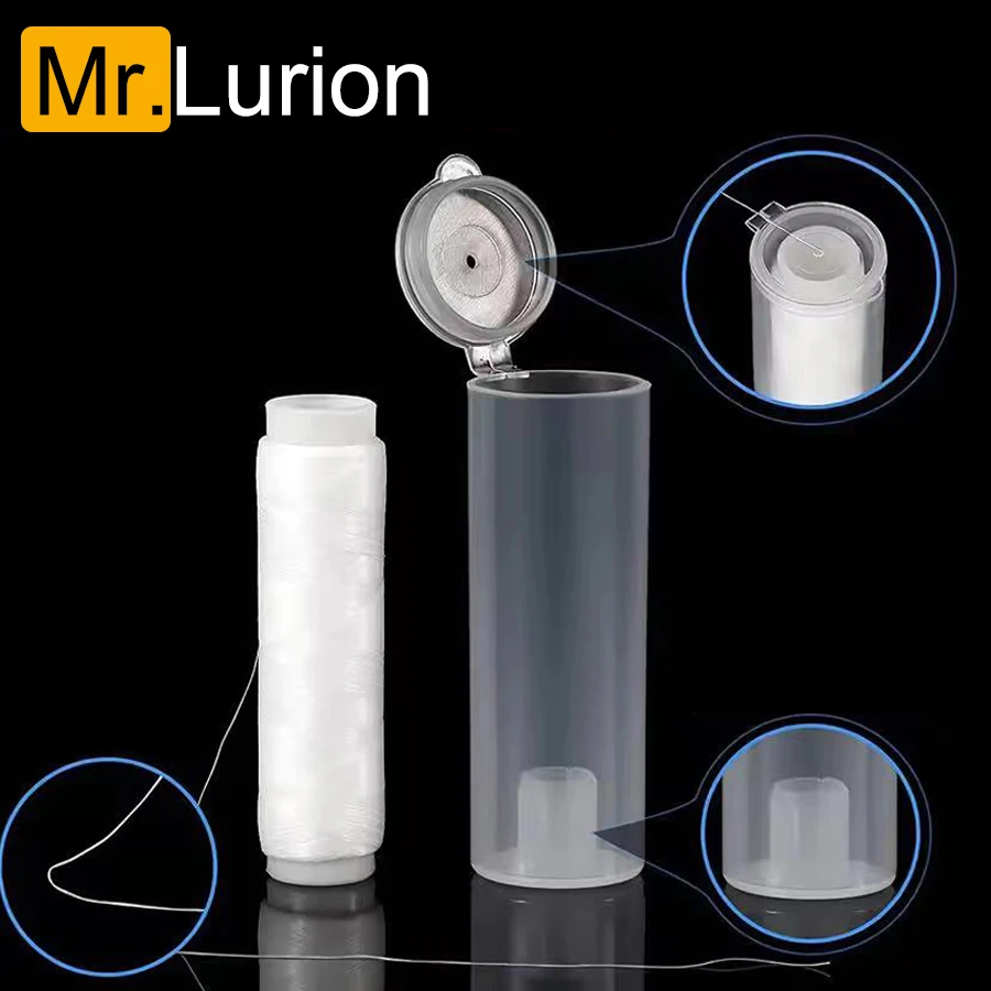 1pc Bottle package ,Thread Spool Invisible Nylon High Tensile Elastic Floating Line Polyester Bait Sea Fishing Lure Wire Tackle