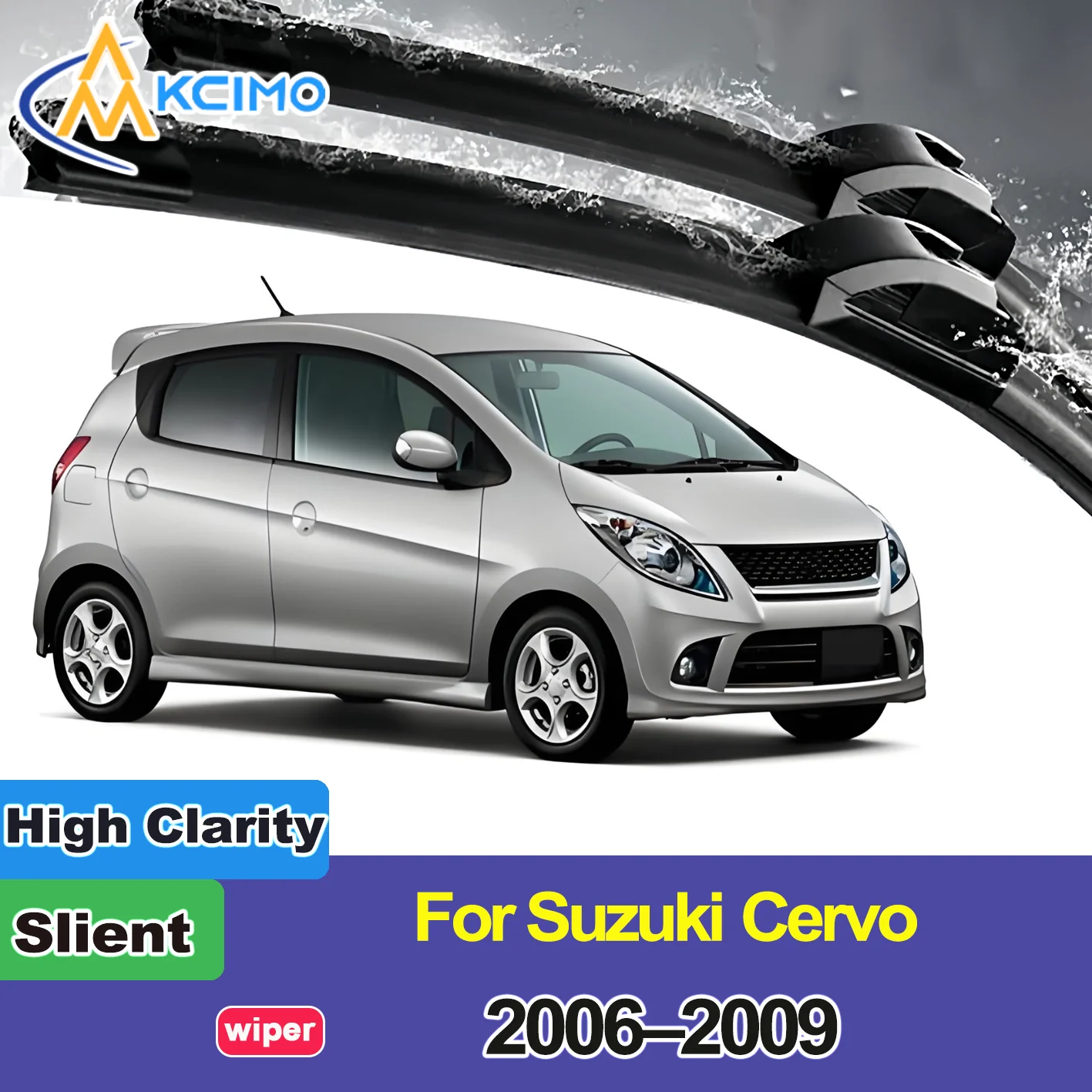 

2 шт. новые щетки стеклоочистителя переднего стекла для Suzuki Cervo HG21S 2006-2009, аксессуары для передних щеток автоматического стеклоочистителей 2009 2008